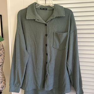 Shein Button Down